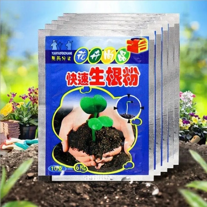 Rooting Hormone Powder - 5 adet hızlı köklendirme tozu bitki