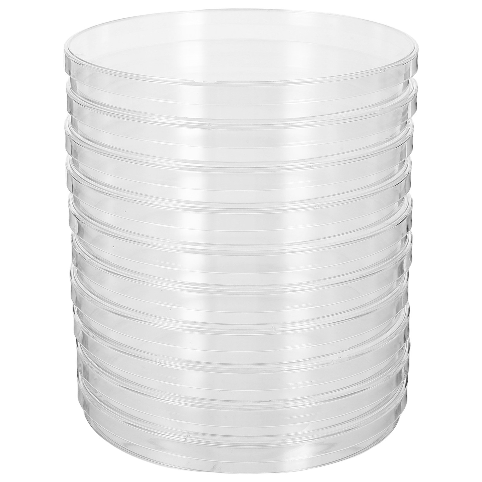 Agar Tissue Culture - 10 adet laboratuvar Petri kapları şeffaf