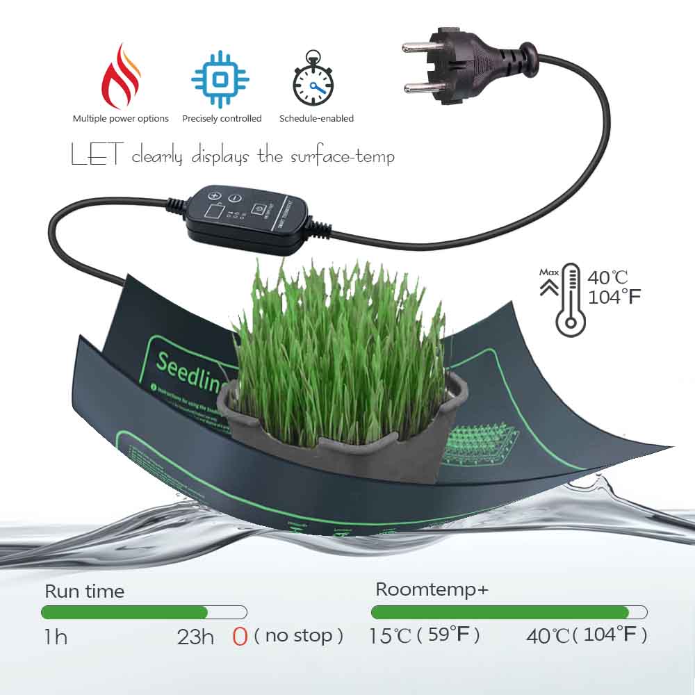 7-100W bitkiler isıtma pedi 16 - Heat Mat Seedling incelemesi ve fiyatı