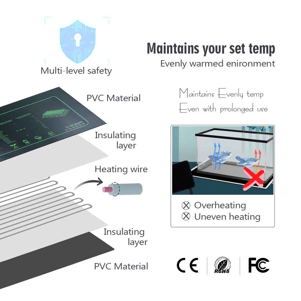 7-100W bitkiler isıtma pedi 16 - Heat Mat Seedling incelemesi ve fiyatı