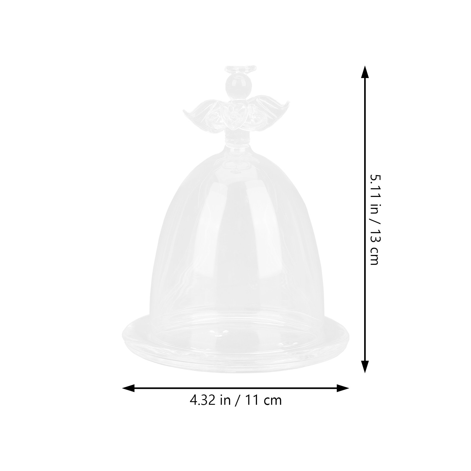 Korunmuş Çiçekler için Angel C - Plastic Dome Clear incelemesi ve fiyatı