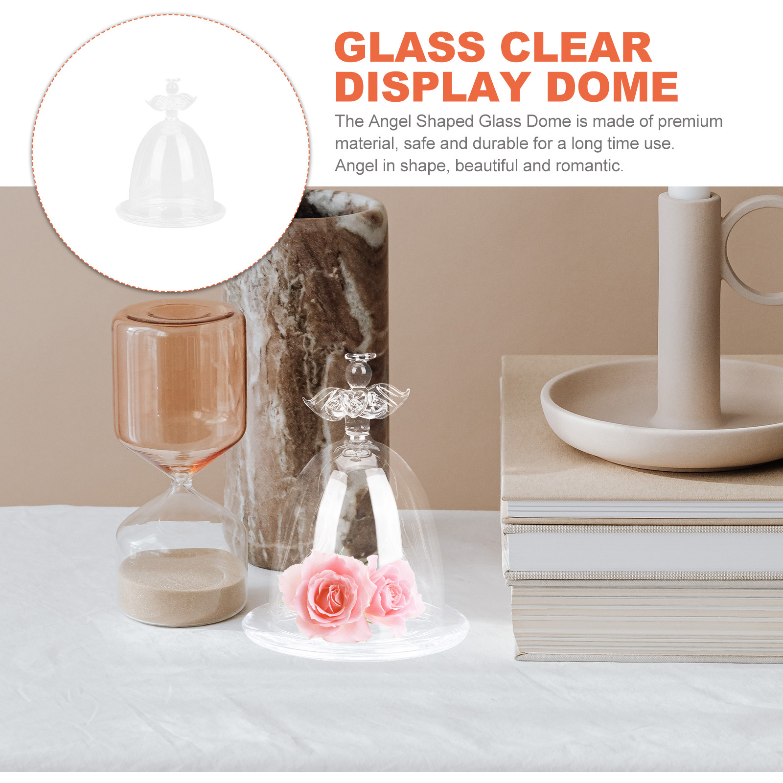 Korunmuş Çiçekler için Angel C - Plastic Dome Clear incelemesi ve fiyatı