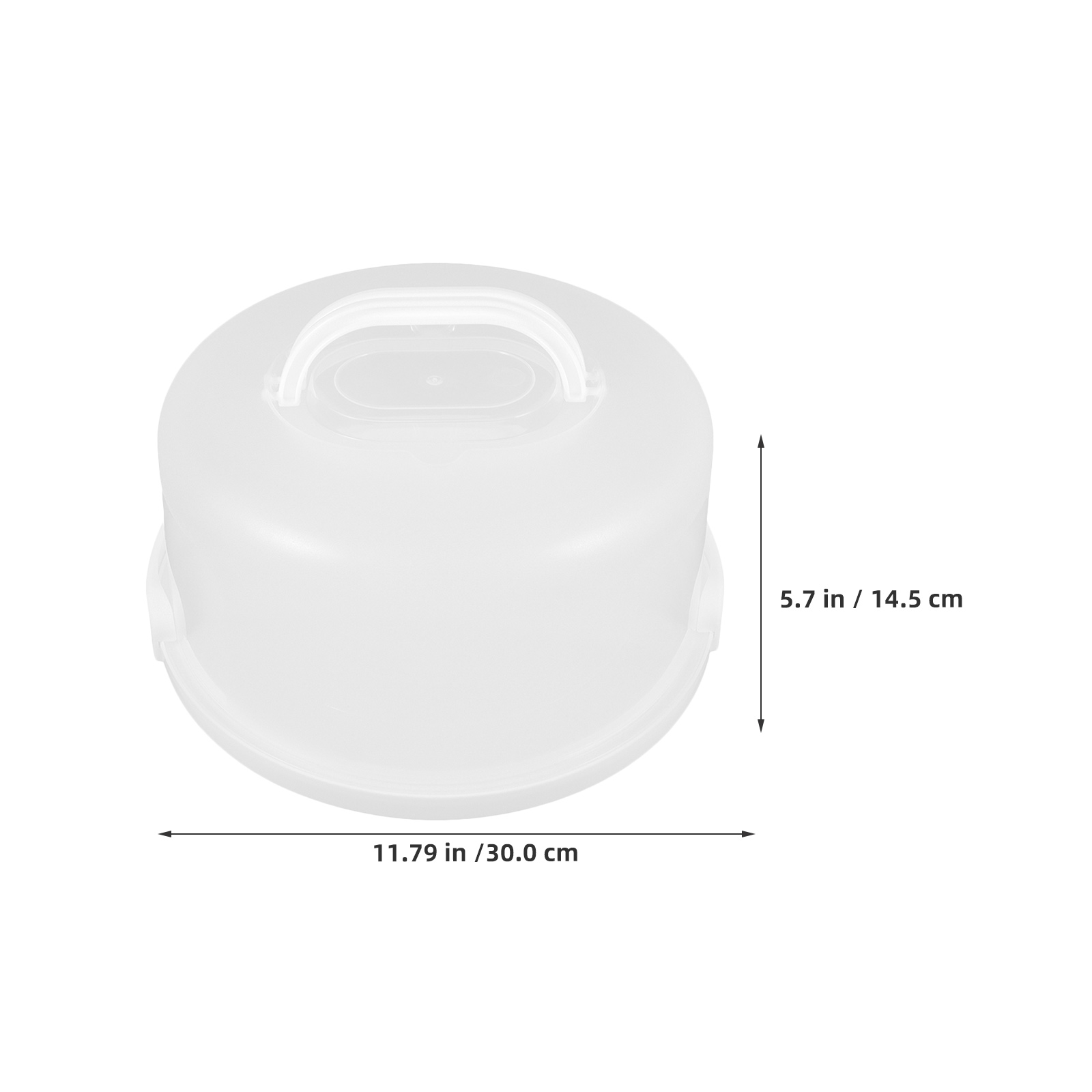 2 adet 10 inç Beyaz Plastik Pa - Plastic Dome Clear incelemesi ve fiyatı