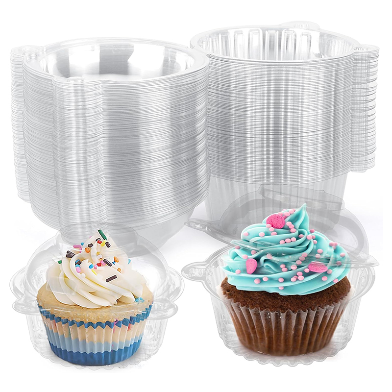 10 adet Cupcake Ambalaj Kutula - Plastic Dome Clear incelemesi ve fiyatı