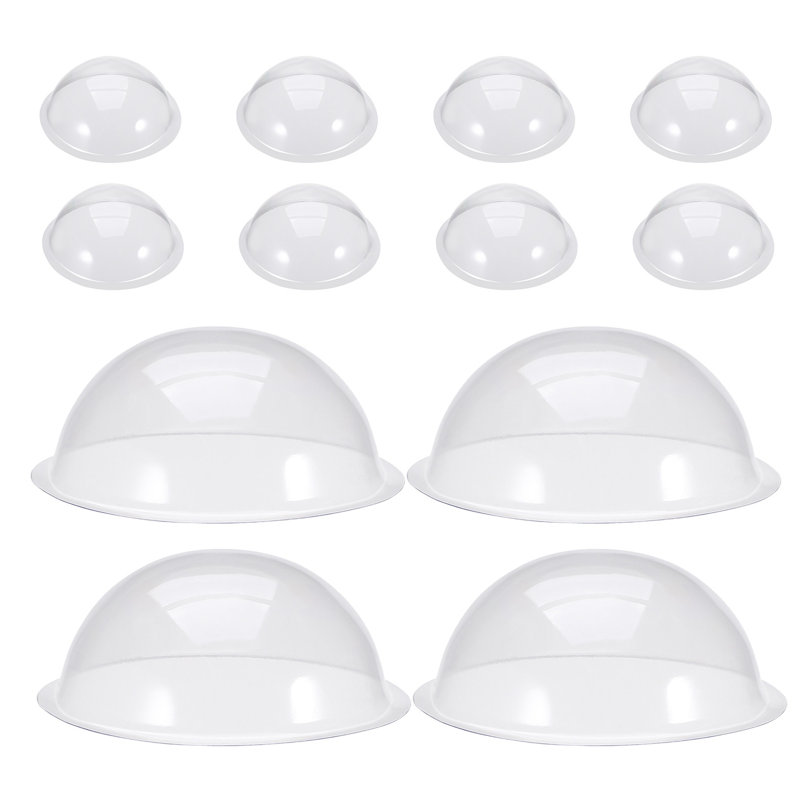 12 Adet Şeffaf Doldurulabilir  - Plastic Dome Clear incelemesi ve fiyatı