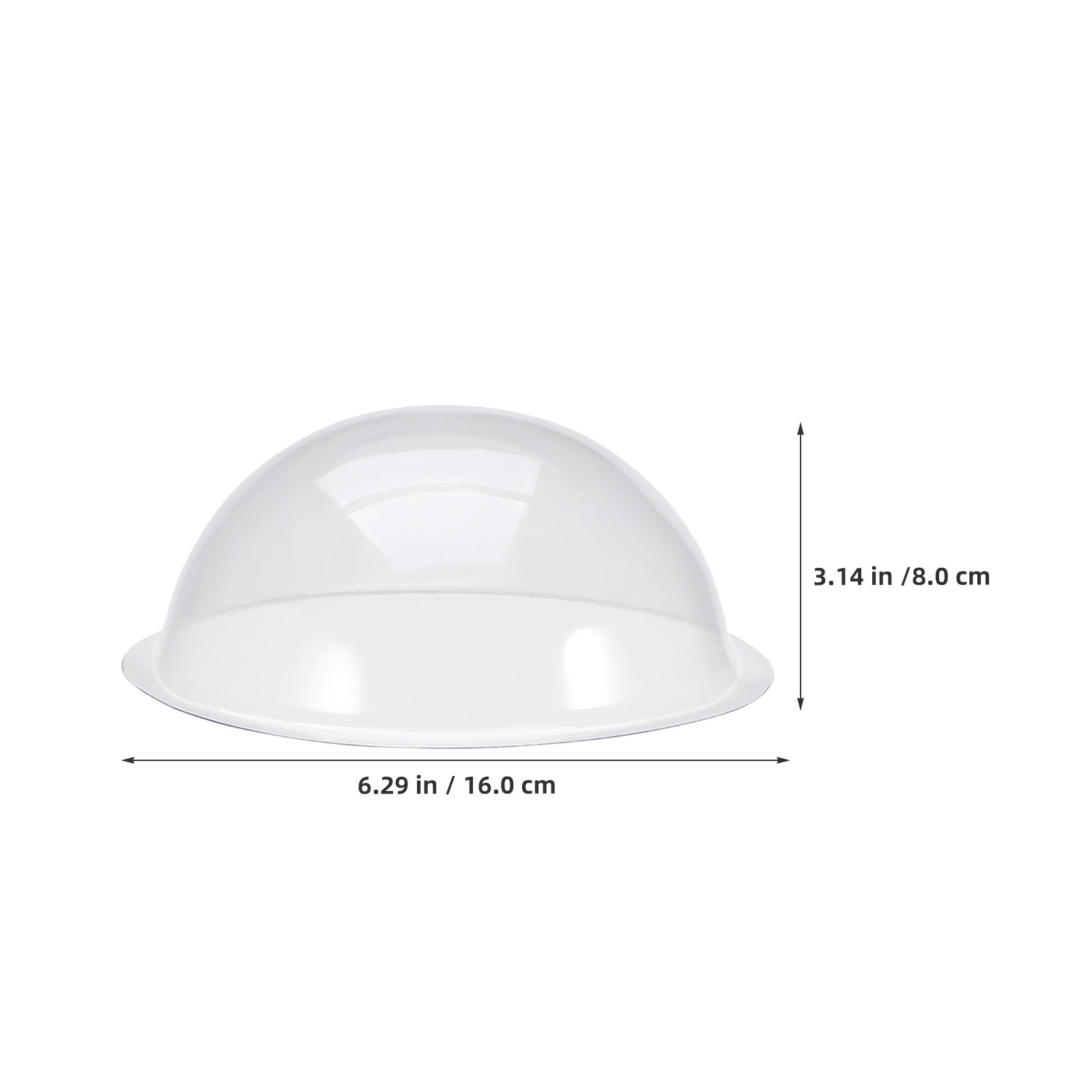12 Adet Şeffaf Doldurulabilir  - Plastic Dome Clear incelemesi ve fiyatı