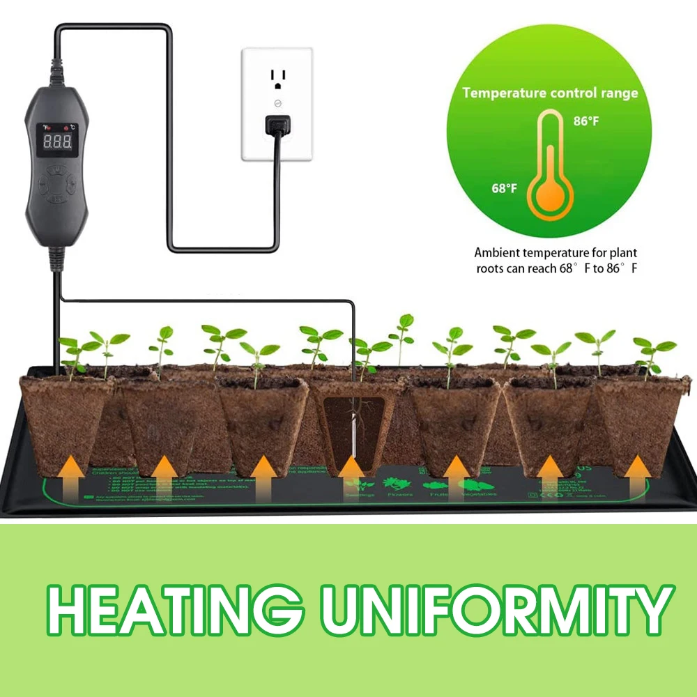 50 W AB-ABD/İNGILTERE/AU Ayarl - Heat Mat Seedling incelemesi ve fiyatı