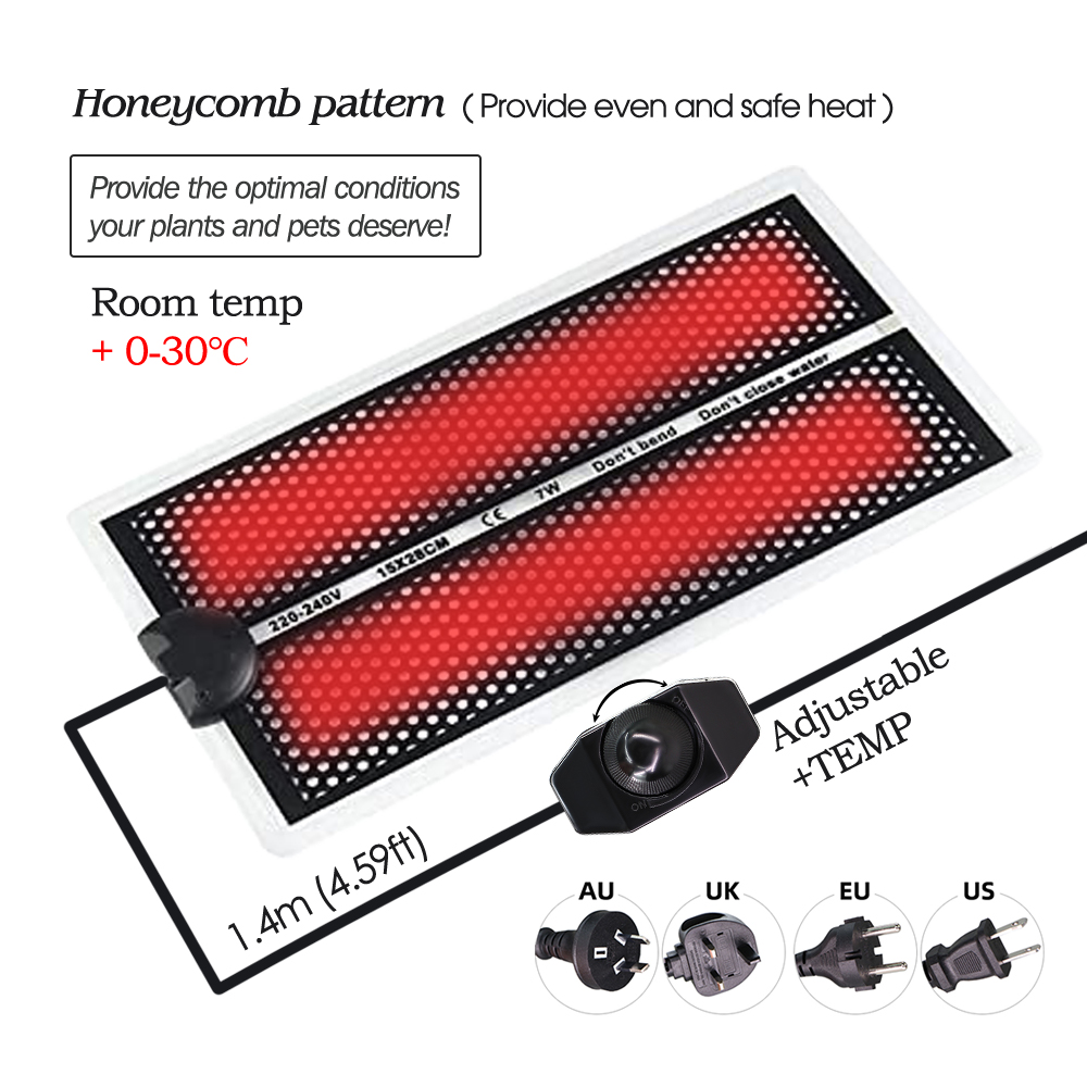Kaplumbağa yılanlar kertenkele - Heat Mat Seedling incelemesi ve fiyatı
